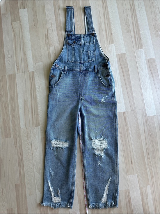 Sincerly Jules Pants - 90s Y2K Distressed Denim Overalls | Sincerely Jules | Stretch | Size S